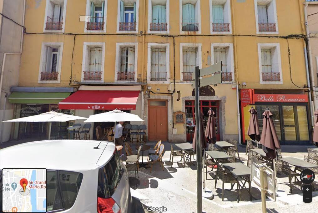 Appt 4 Pers Avec Jardin Ombrage En Centre Ville De Sète Exteriör bild